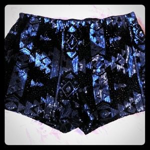 Charlotte Russe sequin shorts